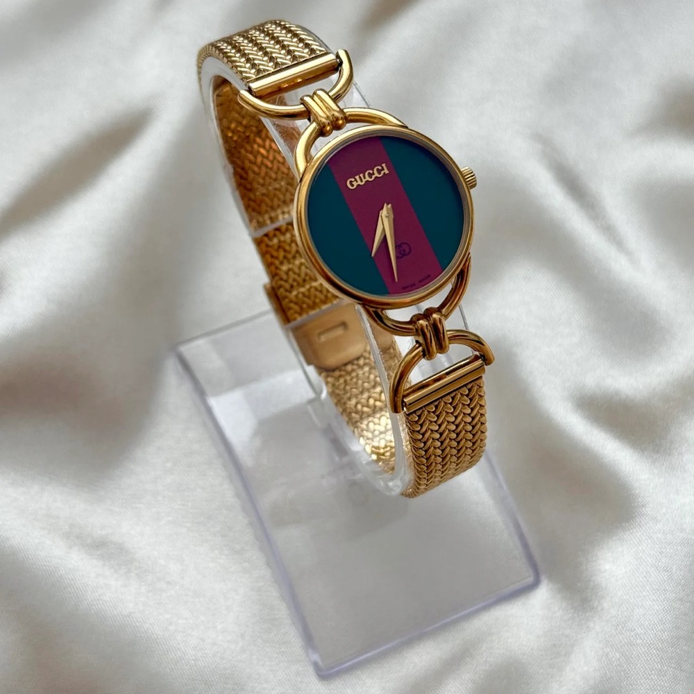 AUTHENTIC VINTAGE GUCCI GOLD WATCH